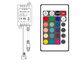 24 colori chiave di IR che cambiano il regolatore principale RGB con la batteria 3 di Li incanalano il CE/RoHS fornitore