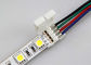 Colore del connettore della striscia del cavo LED di Solderless multi personalizzabile qualsiasi angolo fornitore