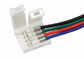 Striscia flessibile del contatto del connettore 2 della striscia di singolo colore LED per fissare 4 perni fornitore