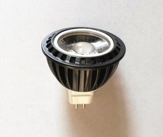 Porcellana MR16 raffreddano l'alloggio bianco del nero della lampadina del filamento del LED, lampada di alluminio di 12V LED 60 gradi fornitore